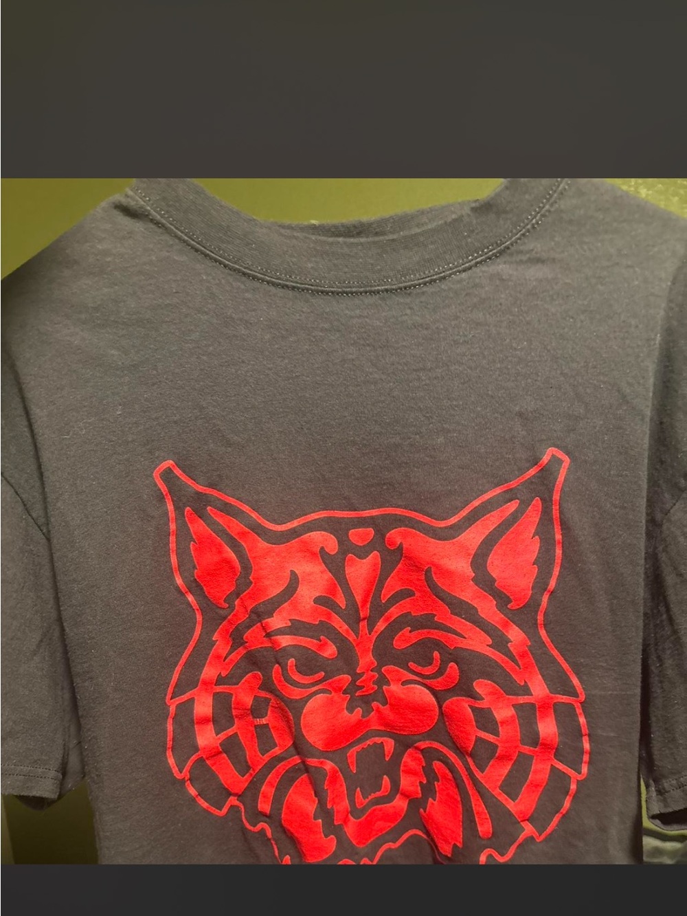 Men’s University of Arizona Black tee